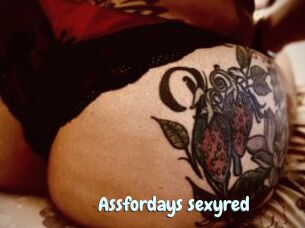 Assfordays_sexyred