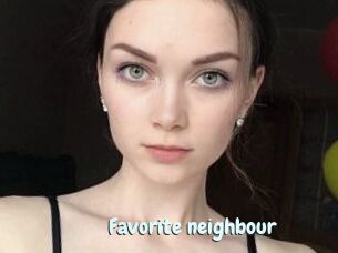 Favorite_neighbour