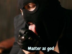 Master_as_god