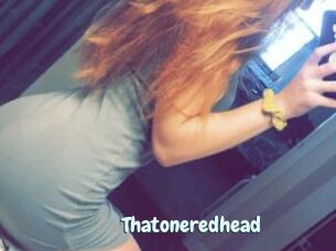 Thatoneredhead